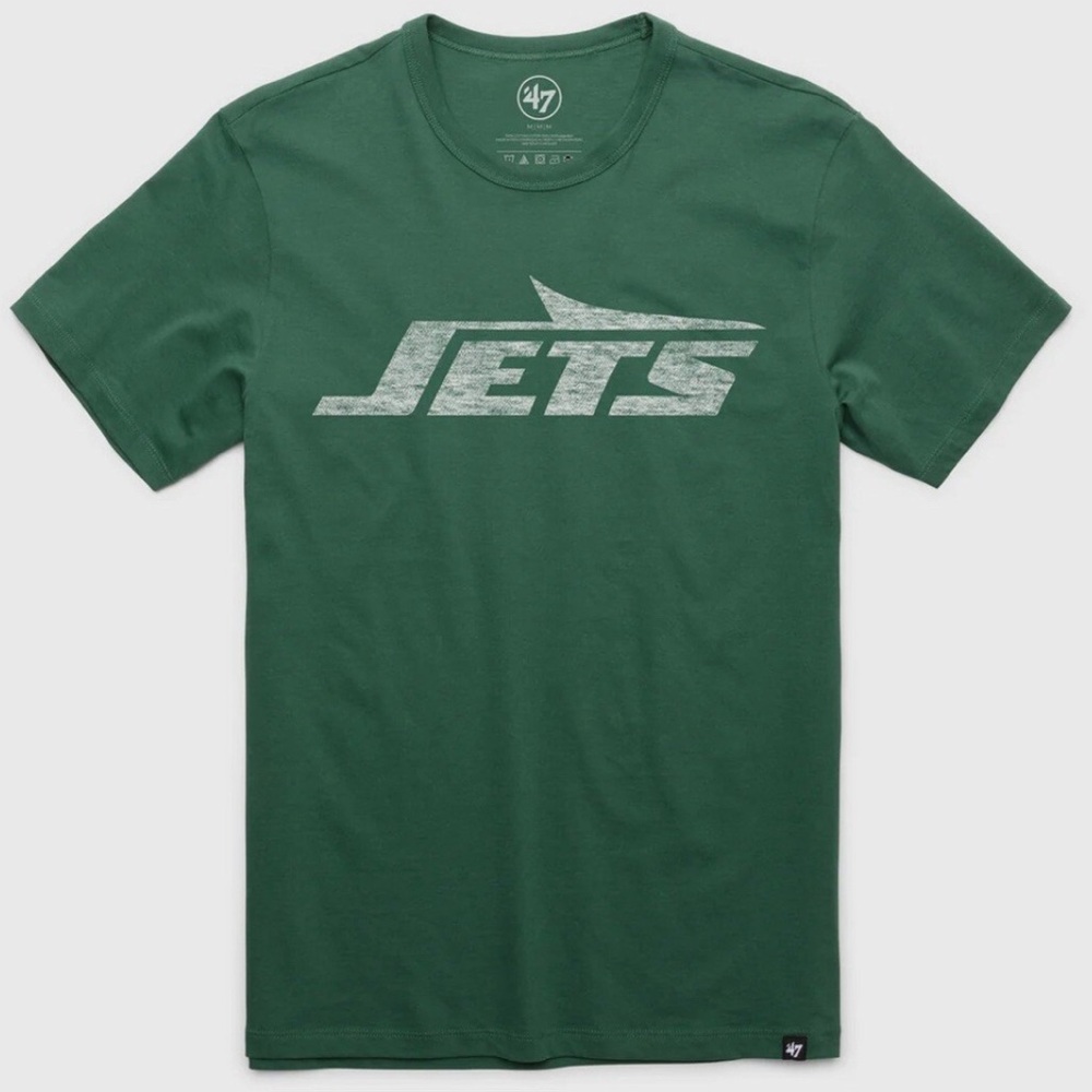 47 Brand Green Jets Tee